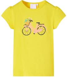 vidaXL Tricou pentru copii, galben, 116 GartenMobel Dekor (11066)