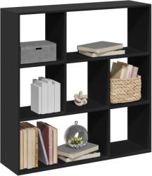 vidaXL Biblioteca/separator camera negru 102x29x103, 5 cm lemn GartenMobel Dekor (858049) Biblioteca