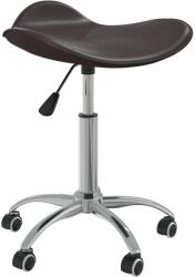 vidaXL Scaun pentru salon spa, maro, piele ecologica GartenMobel Dekor (323686)