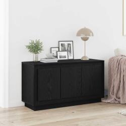 vidaXL Bufet Stejar Negru 102 x 35 x 55 cm Lemn compozit GartenMobel Dekor (862816) Comoda