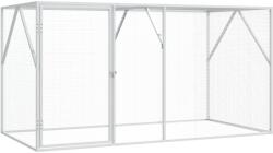 vidaXL Cusca pentru pasari Antracit 208 x 102 x 108 cm Otel Galvanizat GartenMobel Dekor (4100925)