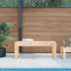 vidaXL Banca de gradina, 110x38x45 cm, lemn masiv de pin GartenMobel Dekor (825093)