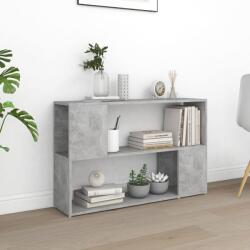 vidaXL Biblioteca, gri beton, 100x24x63 cm, PAL GartenMobel Dekor (809174) Biblioteca