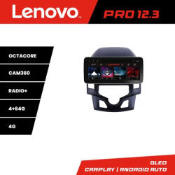 Lenovo Navigatie Hyundai i30 2009-2012 pentru clima automata, 12.3 inch QLED, 4G (KIT-i30automatic+PRO-12.3-4+64)