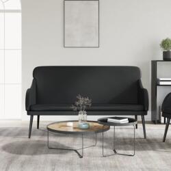 vidaXL Banca, negru, 110x76x80 cm, piele ecologica GartenMobel Dekor (351430)