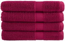 vidaXL Prosoape premium SOLUND 4 buc rosu bordo 100x200cm 600gsm GartenMobel Dekor (137222) Prosop
