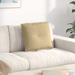 vidaXL Perna pentru spate Gri Verde 50 x 45 cm Tesatura din corduroy GartenMobel Dekor (42014654)