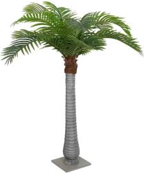vidaXL Palmier artificial 15 frunze 200 cm verde GartenMobel Dekor (4103577)