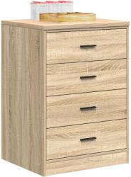 vidaXL Dulap depozitare garaj Stejar Sonoma 60x51x85 cm lemn masiv pin GartenMobel Dekor (860600) Comoda