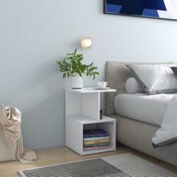 vidaXL Noptiera, alb, 35x35x55 cm , PAL GartenMobel Dekor (806346)