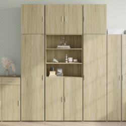 vidaXL Dulap înalt, stejar sonoma, 80x42, 5x249 cm, lemn prelucrat GartenMobel Dekor (3281359) Comoda