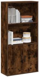 vidaXL Biblioteca, stejar fumuriu, 60x24x120 cm, lemn prelucrat GartenMobel Dekor (860422) Biblioteca