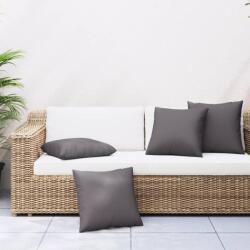 vidaXL Perne de canapea, 4 buc. , antracit, 50x50 cm, textil GartenMobel Dekor (360381)