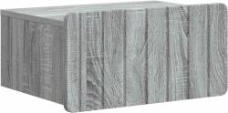 vidaXL Noptiera suspendata gri Sonoma cu sertar, 49 x 34, 5 x 24 cm (898287)