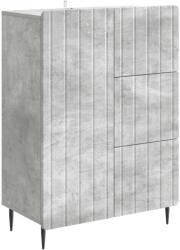 vidaXL Bufet cu sertar Gri Beton 66 x 34, 5 x 91, 5 cm Lemn prelucrat GartenMobel Dekor (894398) Comoda
