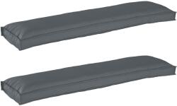 vidaXL Set de perne pentru palet 2 pcs Antracit 150 x 40 x 8 cm GartenMobel Dekor (42001708)