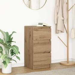 vidaXL Bufeta Stejar Artisan 37, 5x35x76 cm Lemn prelucrat GartenMobel Dekor (861732) Comoda