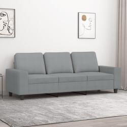 vidaXL Canapea cu 3 locuri, gri deschis, material 180CM textil GartenMobel Dekor (359399) Canapea