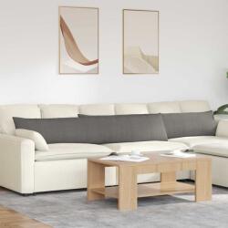 vidaXL Perne pentru canapea 2 pcs Gri deschis 200 x 40 cm GartenMobel Dekor (42013903)
