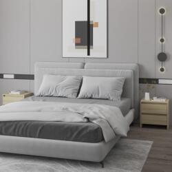 vidaXL Noptiere, 2 buc. , stejar sonoma, 45x34, 5x44, 5 cm, PAL GartenMobel Dekor (809852)