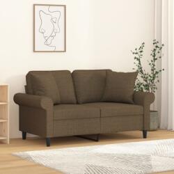 vidaXL Perne decorative, 2 buc. , maro, 40x40 cm, material textil GartenMobel Dekor (349474)