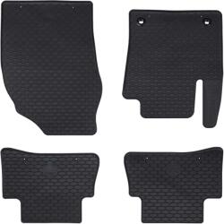 vidaXL Covor pentru masina 4 pcs Negru Cauciuc GartenMobel Dekor (42029118)