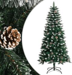 vidaXL Brad de Craciun artificial cu suport, verde, 120 cm, PVC GartenMobel Dekor (345173)