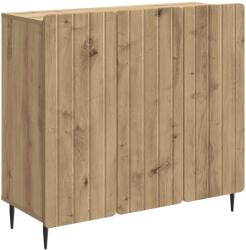 vidaXL Bufet Stejar Artizanal 89 x 34, 5 x 82 cm Lemn prelucrat GartenMobel Dekor (894424) Comoda