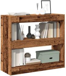 vidaXL Dulap cu carti/Separator de camera Lemn vechi 80x30x72 cm GartenMobel Dekor (856814) Biblioteca