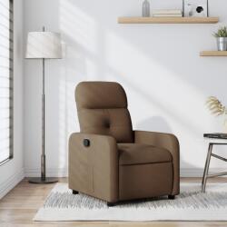 vidaXL Fotoliu rabatabil, maro, material textil GartenMobel Dekor (374201)