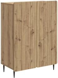 vidaXL Bufet Stejar Artizanal 66 x 34, 5 x 92 cm Lemn prelucrat GartenMobel Dekor (894364) Comoda
