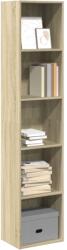 vidaXL Biblioteca, stejar sonoma, 40x30x189 cm, lemn prelucrat GartenMobel Dekor (857887) Biblioteca