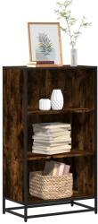 vidaXL Biblioteca, stejar fumuriu, 60x35x107, 5 cm, lemn prelucrat GartenMobel Dekor (849116) Biblioteca