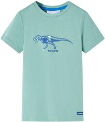 vidaXL Tricou pentru copii, kaki deschis, 116 GartenMobel Dekor (11746)