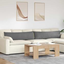 vidaXL Perne pentru canapea 2 pcs Gri închis 145 x 40 cm tesatura GartenMobel Dekor (42013856)