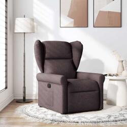 vidaXL Fotoliu rabatabil, maro închis, material textil GartenMobel Dekor (4015661)