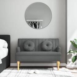 vidaXL Bancheta cu perne, gri închis, 113x64, 5x75, 5 cm, textil GartenMobel Dekor (372131)