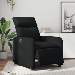 vidaXL Fotoliu rabatabil electric, negru, piele ecologica GartenMobel Dekor (3206735)