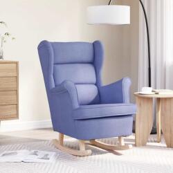 vidaXL Scaun balansoar, jeans albastru, 74x90x102 cm, material textil GartenMobel Dekor (4016930)