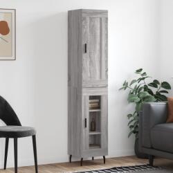 vidaXL Dulap înalt, gri sonoma, 34, 5x34x180 cm, lemn prelucrat GartenMobel Dekor (3200407) Comoda