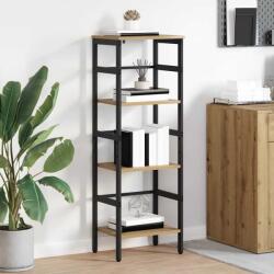 vidaXL Raft pentru carti Stejar Artizanal 40 x 29, 5 x 115 cm GartenMobel Dekor (883909) Biblioteca