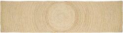 vidaXL Covor Natural si Alb 60 x 400 cm Iuta GartenMobel Dekor (42010713) Covor