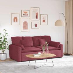 vidaXL Canapea modulara cu perne, rosu vin GartenMobel Dekor (3321120) Canapea