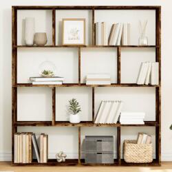 vidaXL Biblioteca, stejar fumuriu, 132x29x141, 5 cm, lemn prelucrat GartenMobel Dekor (3310311) Biblioteca