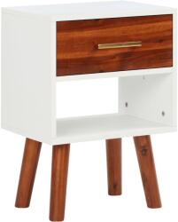 vidaXL Noptiera, 40x30x57 cm, lemn masiv de acacia, GartenMobel Dekor (245739)