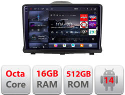 Edotec Navigatie Opel Antara 2006-2015 Edotec QLED 2K 16GB RAM 512GB Android (KIT-019+EDT-E809-2K)