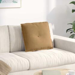vidaXL Perna pentru spate Maro 50 x 45 cm Tesatura din corduroy GartenMobel Dekor (42014640)