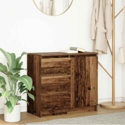 vidaXL Bufeta cu sertar Lemn vechi 71x35x65 cm Lemn prelucrat GartenMobel Dekor (861578) Comoda