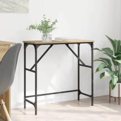 vidaXL Masa de consola Stejar Artizanal 75 x 32 x 75 cm Lemn compozit GartenMobel Dekor (882209)