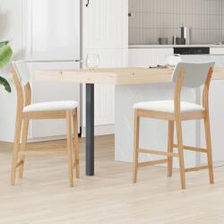 vidaXL Scaune de dining 2 pcs natural 48 x 49 x 95 cm GartenMobel Dekor (42020482)